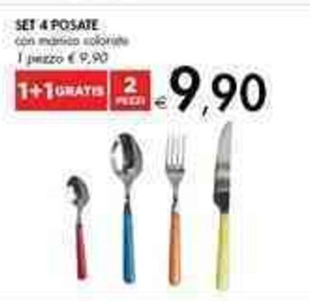 Bennet Set 4 Posate offerta