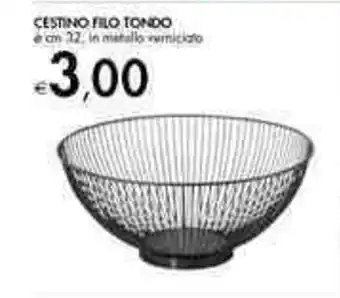 Cestino Felo Tondo