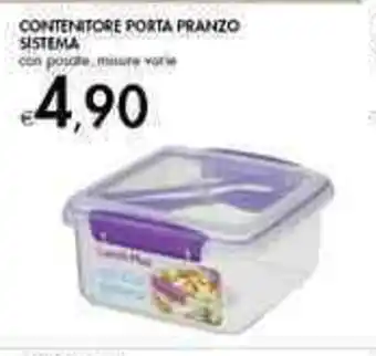 Bennet Sistema Contenitori Porta Franzo offerta