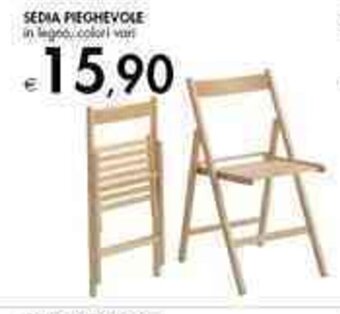 Bennet Sedia Pieghevole offerta