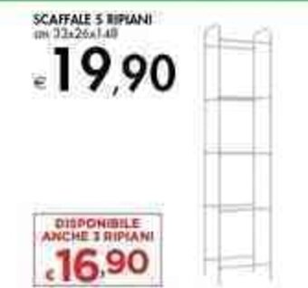 Bennet Scaffale 5 Ripiani offerta