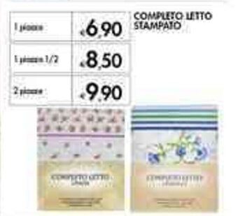 Bennet Completo Letto Stampato offerta