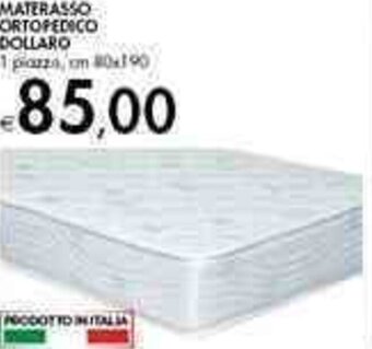 Bennet Materasso Ortopedico Dollaro offerta