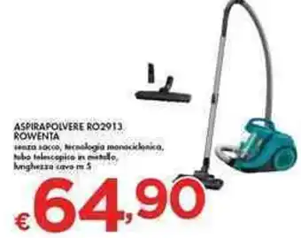 Bennet Aspirapolvere RO2913 Rowenta offerta