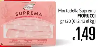 Maxi Supermercati Mortadella Surema Fiorucci offerta