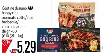 Maxi Supermercati Costine Di Suino AIA offerta