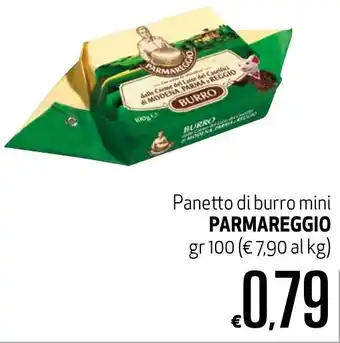 Maxi Supermercati Panetto Di Burro Mini Parmareggio gr 100 offerta