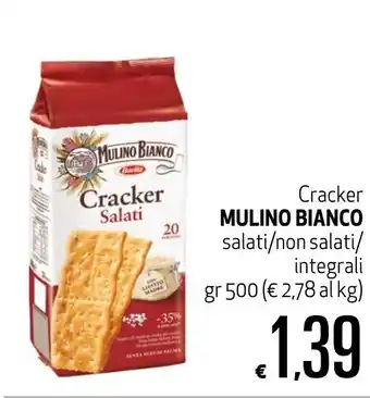 Maxi Supermercati Cracker Mulino Bianco gr 500 offerta