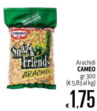 Maxi Supermercati Arachidi Cameo gr 300 offerta