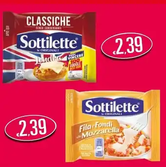 Maxi Supermercati Classiche Sottilette offerta