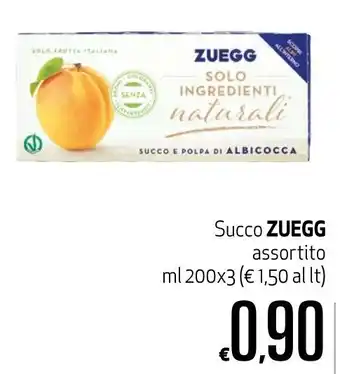 Maxi Supermercati Succo Zuegg 200mlx3 offerta