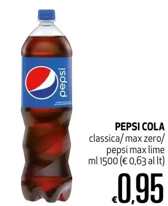 Maxi Supermercati Pepsi Cola 1500ml offerta