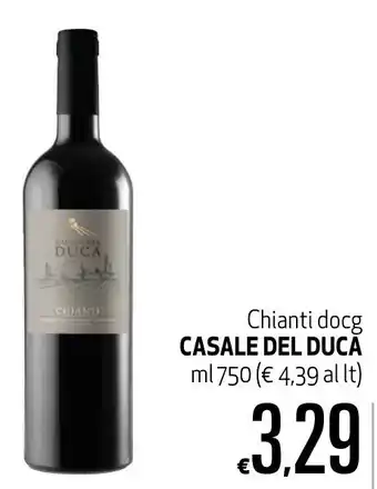 Maxi Supermercati Chianti docg Casale Del Duca 750ml offerta