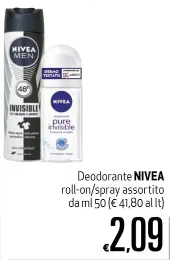 Maxi Supermercati Dedorante Nivea 50ml offerta