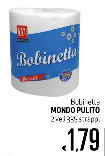 Bobinetta Mondo Pulito 335 strappi