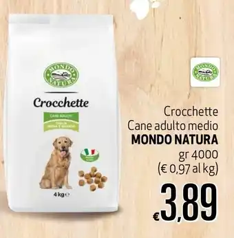 Crocchette Cane Adulto Medio gr 4000