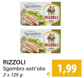 Rizzoli Sgombro Sott'Olio 2x125g