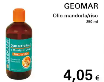 Iper Tosano Geomar Olio Mandorla 250ml offerta