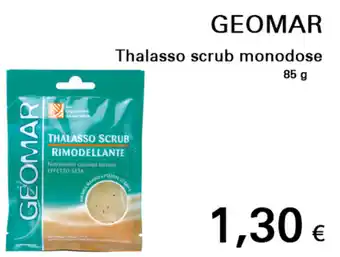 Iper Tosano Geomar Thalasso Scrub Monodose 85g offerta