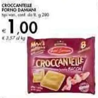 Bennet Croccantelle Forno Damiani offerta