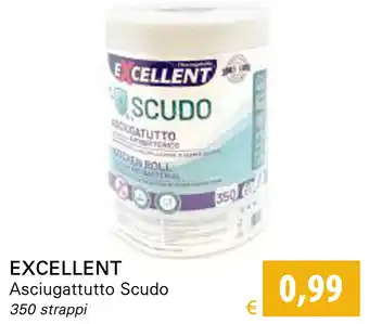 Excellent Asciugattutto Scudo 350 Strappi