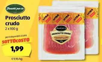 ALDI Prosciutto Crudo 2x100g offerta
