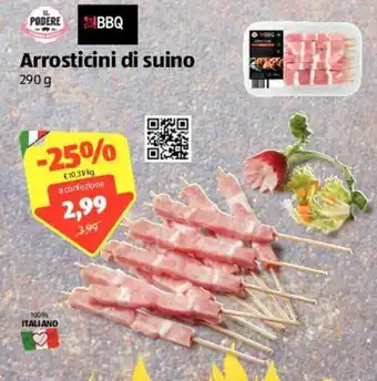ALDI Arroticini Di Suino 290g offerta