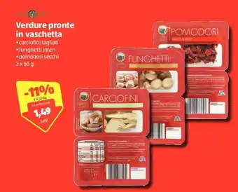 ALDI Verdure Pronte In Vaschetta 2x60g offerta