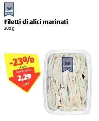 ALDI Filetti Di Alici 300g offerta