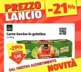 ALDI Came Bovina In Gelatina offerta
