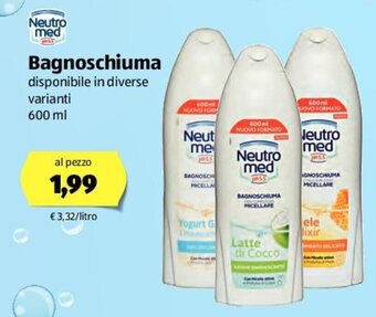 ALDI Bagnoschiuma 600ml offerta