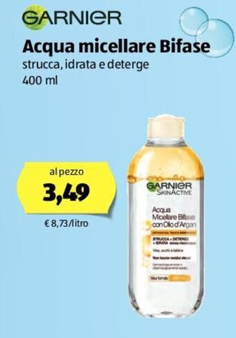 ALDI Garnier Acqua Micellare Bifase 400ml offerta