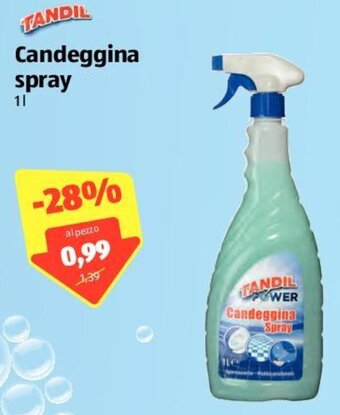 ALDI Tandil Candeggina Spray 1L offerta