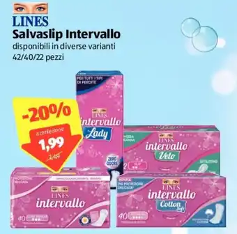 ALDI Salvaslip Intervallo offerta