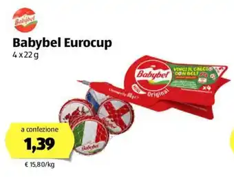 ALDI Babybel Eurocup 4x22g offerta