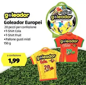 Goleador Europei 150g