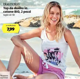 ALDI Top Da Donna In Cotone 40-50 offerta