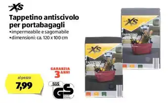 Tappetino Antiscivolo Per Portabagagli