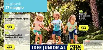 ALDI Shorts per Bambini in Colone offerta