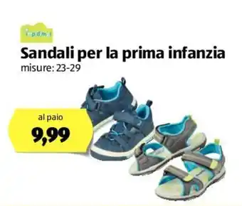 ALDI Sandali Per La Prima Infanzia 23-29 offerta