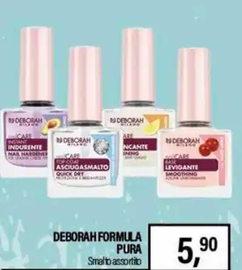 Lillapois Deborah Formula Pura Smalto assortito offerta