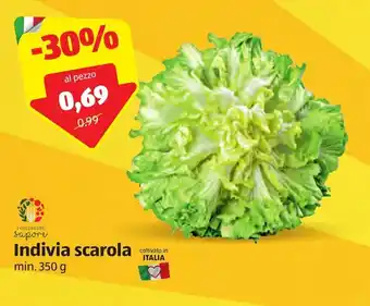 ALDI Indivia scarola min. 350g offerta