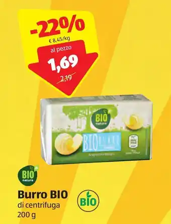 ALDI Burro Bio 200g offerta