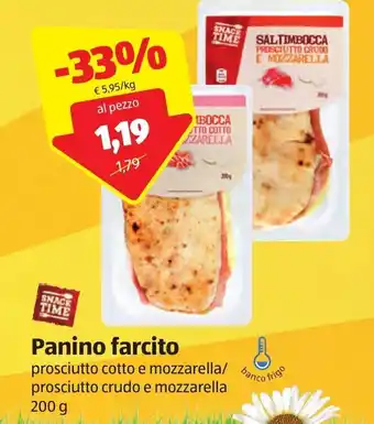 Snack Time Panino farcito 200g