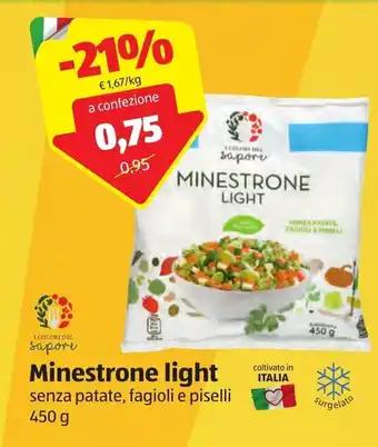 ALDI Minestrone light 450g offerta