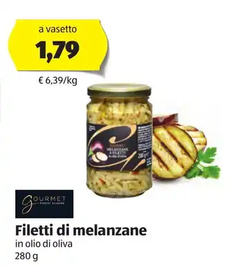 ALDI Gourmet Filetti di melanzane 280g offerta