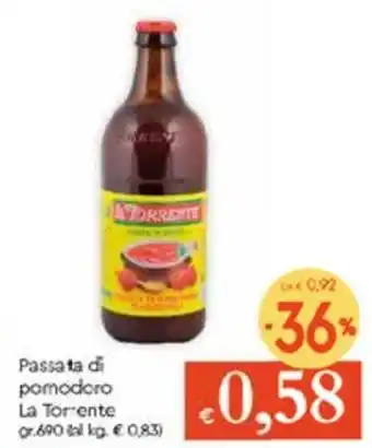 Famila Passata Di Pomodoro La Torrente gr 690 offerta