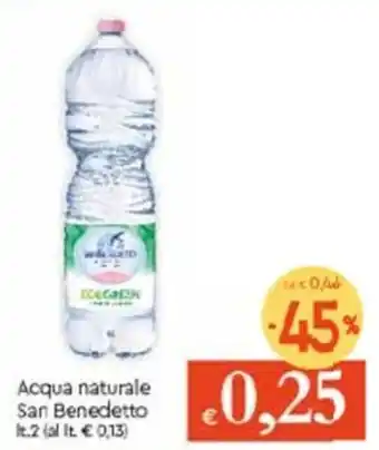 Famila Acqua Naturale San Benedetto 2lt offerta