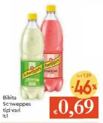 Famila Bibita Schweppes 1lt offerta