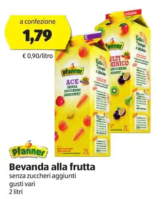 ALDI Pfanner Bevanda alla frutta 2 litri offerta